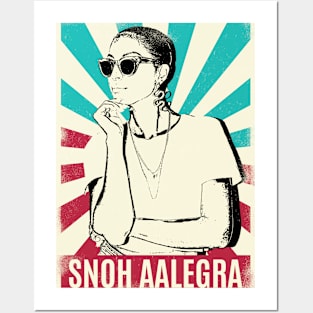 Vintage Retro Snoh AAlegra Posters and Art